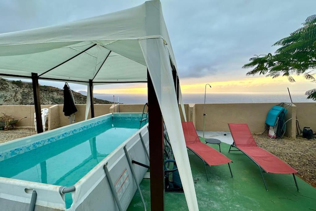Peaceful Oasis With Magical Sea Views And A Pool Villa Santa Cruz de Tenerife Eksteriør billede